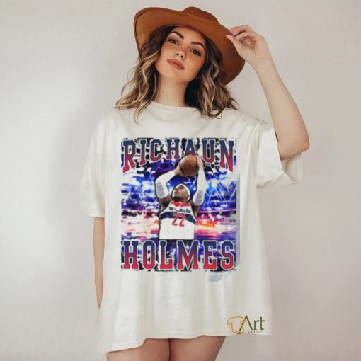 Richaun Holmes American professional basketball player for the Washington Wizards T Shirt