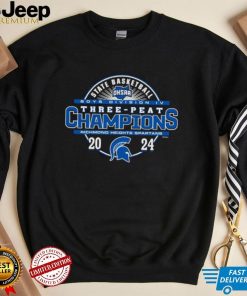 Richmond Heights Spartans 2024 OHSAA Boys Basketball Division IV Three Peat State Champions shirt