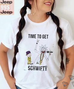 Rick & Morty ‘Time To Get Shwifty’ T Shirt