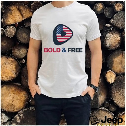 Rick Racela Bold & Free Usa T Shirt