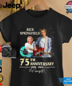 Rick Springfield 75th anniversary 1949 2024 shirt