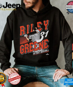 Riley greene detroit player name shirt