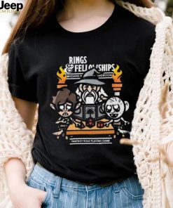 Rings And Fellowships Fantasy Role Playing Game Shirt