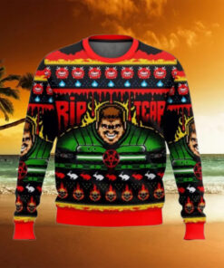 Rip And Tear Doom Ugly Christmas Sweater