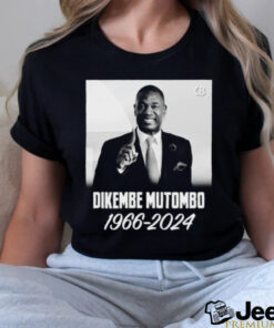 Rip Dikembe Mutombo 1966 2024 Shirt