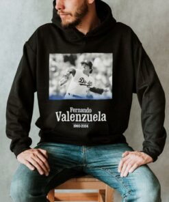 Rip Dodgers legendary Fernando Valenzuela 1960 – 2024 shirt