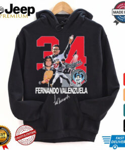 Rip Legends Fernando Valenzuela Los Angeles Dodgers T shirts