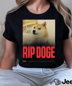 Rip doge kabosu inspired countless doge memes has died aged 18 shirt