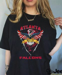 Rise Up Atlanta Falcons Football Us Eagle Shirt