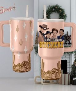 Rised On Gunsmoke 40Oz Tumbler