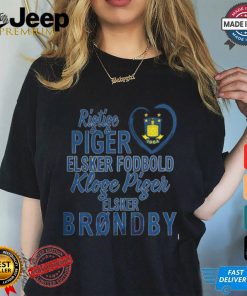 Ristic Girls Love Football Smart Girls Love Brøndby Shirt