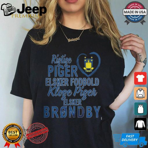 Ristic Girls Love Football Smart Girls Love Brøndby Shirt