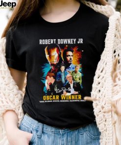 Robert Downey Jr Oscar winner signature shirt