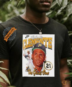 Roberto Clemente Pittsburgh Pirates Nike the great one #21 shirt