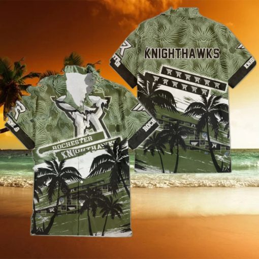 Rochester Knighthawks Tropical Hawaiian Shirt