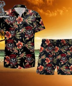 Rock Band Motorhead All Over Printed Hawaiian Shirt and Beach Short