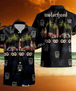 Rock Band Motorhead Pattern Beach Shirt