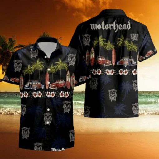 Rock Band Motorhead Pattern Beach Shirt