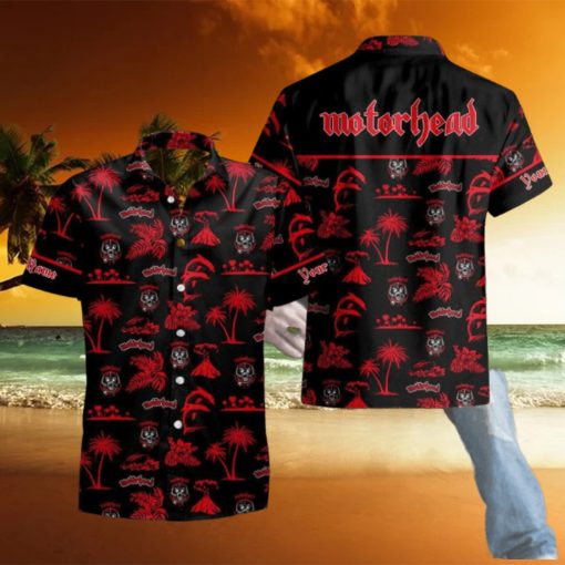 Rock Band Motorhead Tropical All Over Printed Hawaiian Shirt and Beach Short