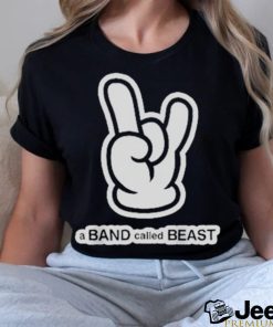 Rock and roll a band called beast shirt