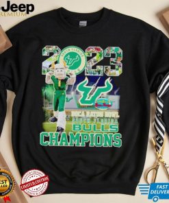 Rocky the Bull mascot South Florida Bulls 2023 Boca Raton Bowl Champions shirt