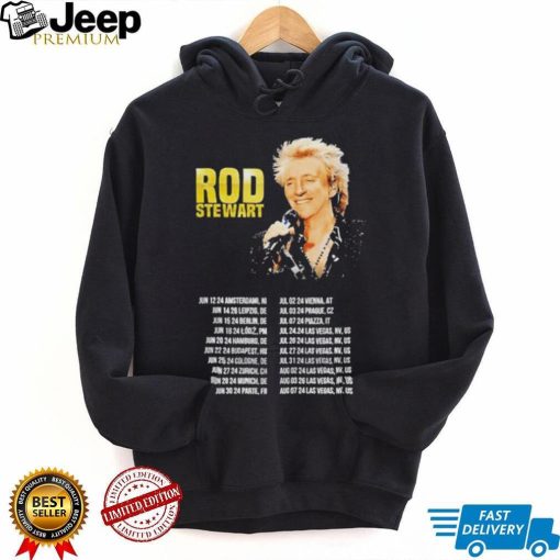 Rod Stewart One Last Time Tour 2024 Dates Shirt