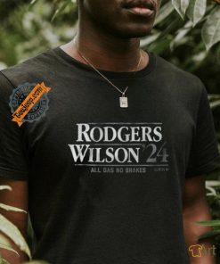 Rodgers wilson all gas no brakes shirt