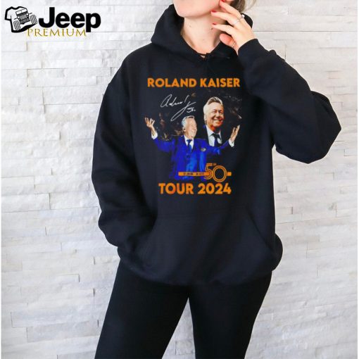 Roland Kaiser 50 Jahre 50 hits Tour 2024 shirt