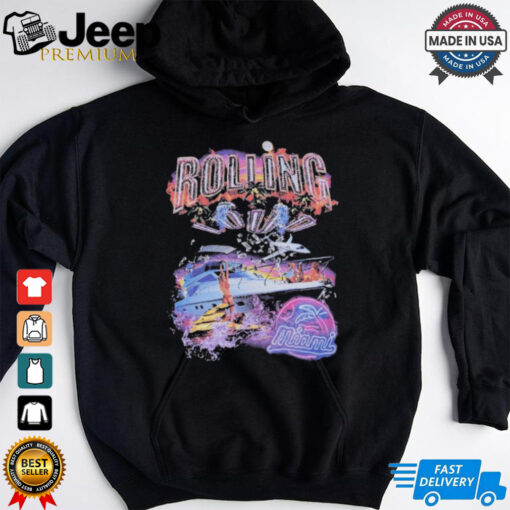 Rolling Loud Miami 23 Yacht Party Bling T shirts