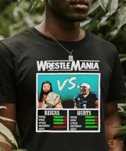 Roman Reigns vs Hurts WrestleMania 40 shirt