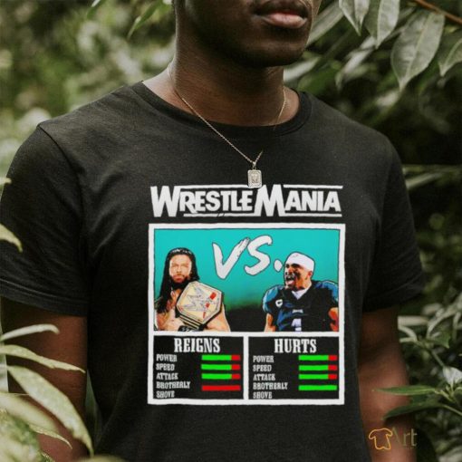 Roman Reigns vs Hurts WrestleMania 40 shirt