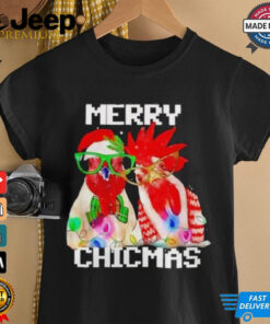 Rooster Santa Merry Chicmas shirt