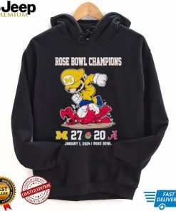 Rose Bowl Game Super Mario Michigan Wolverines stomp Alabama Crimson Tide 27 20 shirt