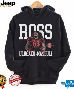 Ross Ulugalu Maseuli Cartoon SDSU Shirt