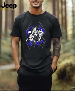 Roxoah Indigo Raccoon Black Shirt