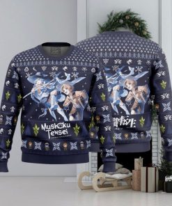 Roxy X Rudeus Mushoku Tensei Jobless Reincarnation Ugly Christmas Sweater