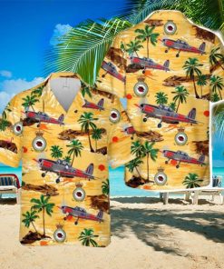 Royal Air Force Battle of Britain Memorial Flight Chipmunk WG486 Hawaiian Shirt Summer Holiday Gift