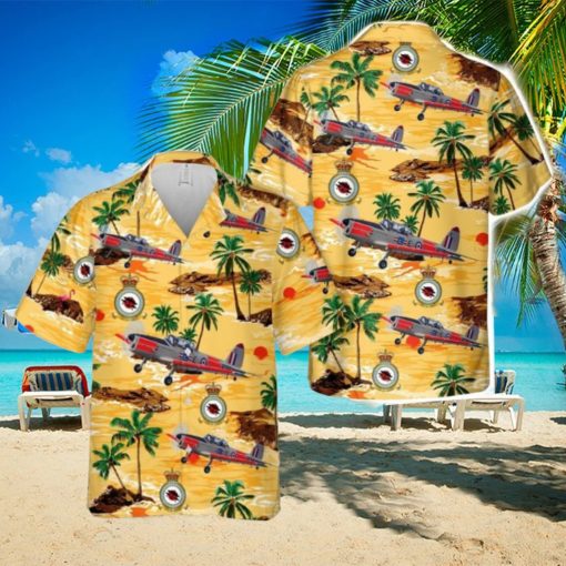 Royal Air Force Battle of Britain Memorial Flight Chipmunk WG486 Hawaiian Shirt Summer Holiday Gift