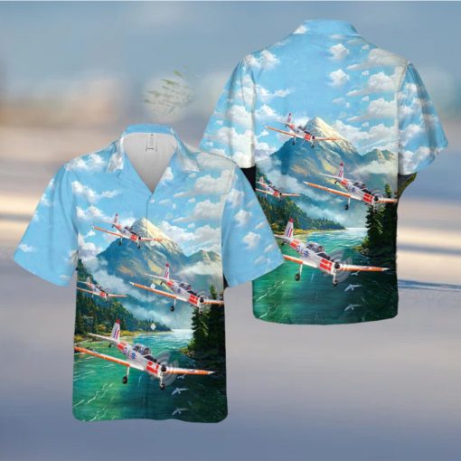 Royal Air Force Battle of Britain Memorial Flight de Havilland Chipmunks WG486 Hawaiian Shirt