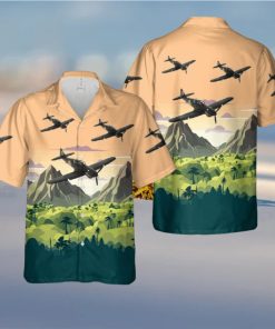 Royal Air Force Boulton Paul Defiant Turret Fighter – Night Fighter Hawaiian Shirt