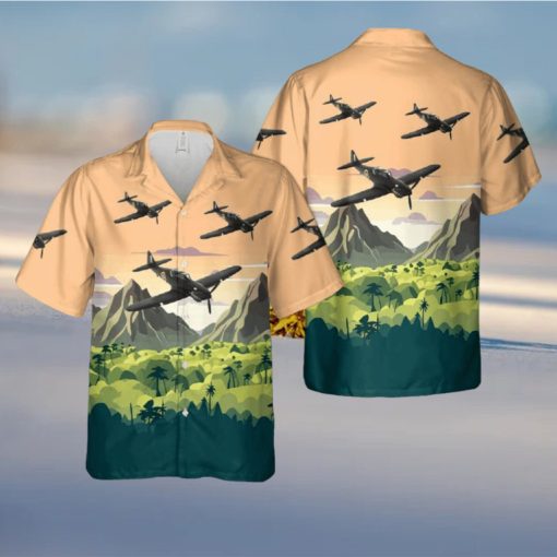 Royal Air Force Boulton Paul Defiant Turret Fighter – Night Fighter Hawaiian Shirt