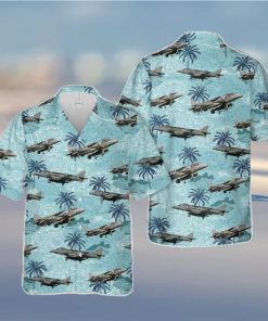 Royal Air Force British Aerospace Harrier Hawaiian Shirt