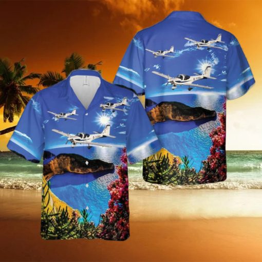 Royal Air Force Grob G 115E Tutor T1 Hawaiian Shirt