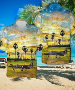 Royal Air Force SEPECAT Jaguar GR.1A XX116 of No. 16(R) Squadron at IAT, 1995 Hawaiian Shirt Beach Shirt For Men Women