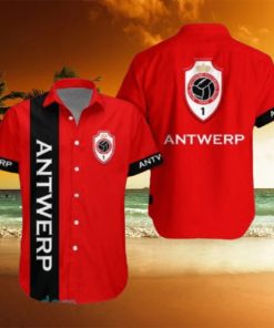 Royal Antwerp F.C Combo Hawaiian Shirt And Shorts For Men Women Summer Beach