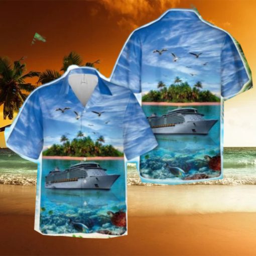 Royal Caribbean Cruises Liberty of the Seas Beach Hawaiian Shirt