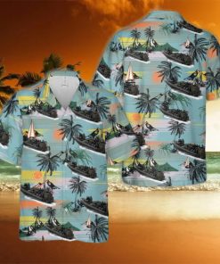 Royal Marines Inflatable Raiding Craft (IRC) Hawaiian Shirt