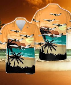 Royal Netherlands Air Force Gulfstream GIV Hawaiian Shirt For Men Women Summer