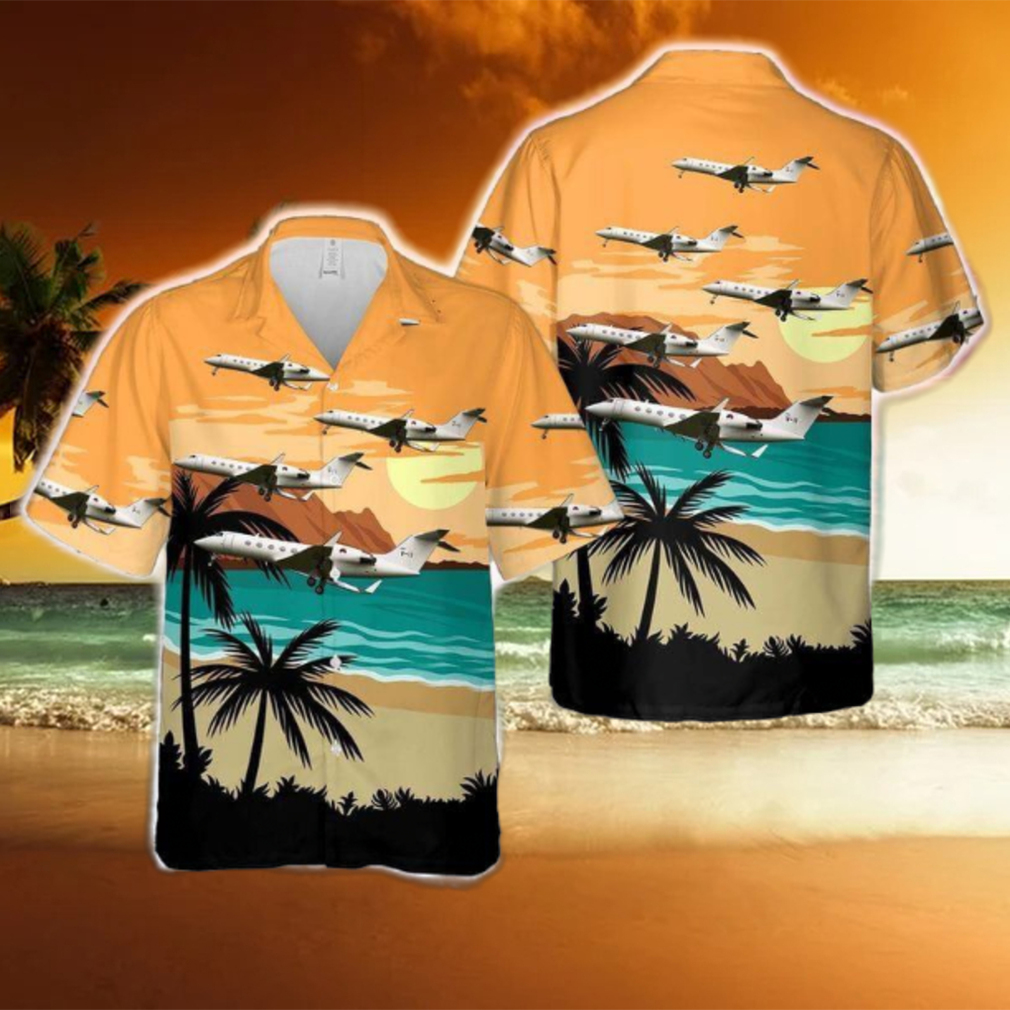 Royal Netherlands Air Force Gulfstream GIV Hawaiian Shirt For Men Women Summer