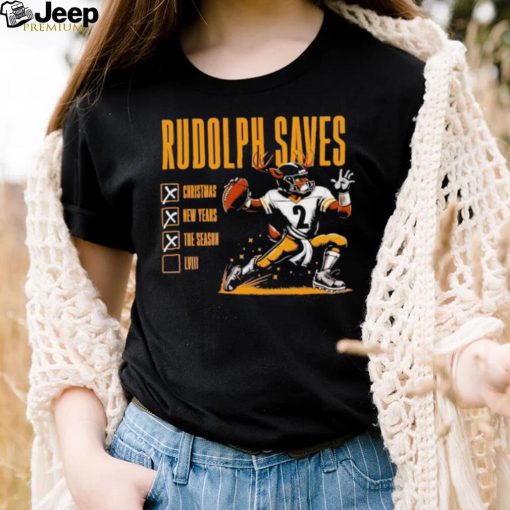 Rudolph saves Christmas New Years The season LVII shirt